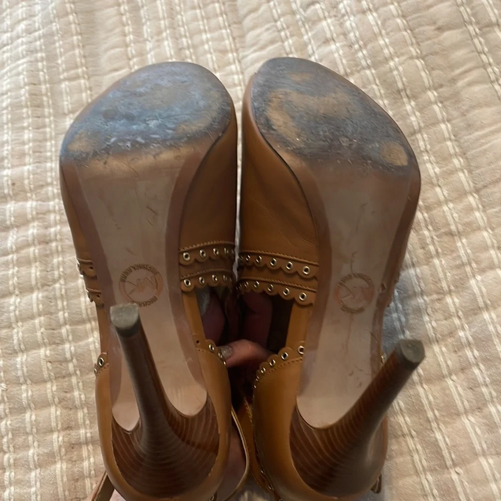 Michael Michael Kors Peep Toed Booties - Picture 5 of 5